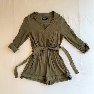 Green MinkPink Jumpsuit, Size Small